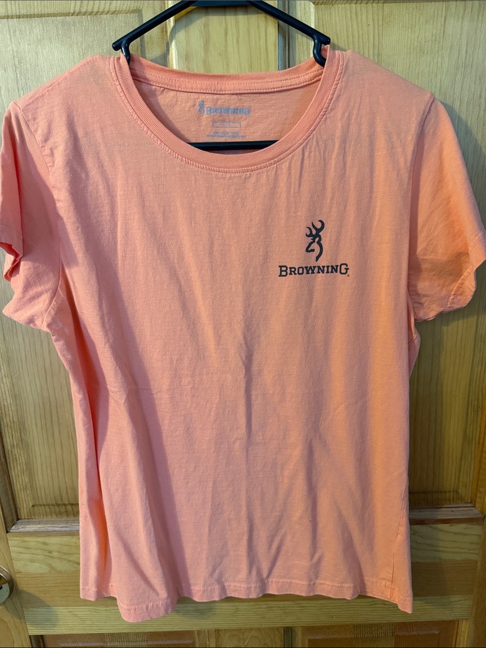 Browning Peach Short Sleeve Logo T-Shirt
